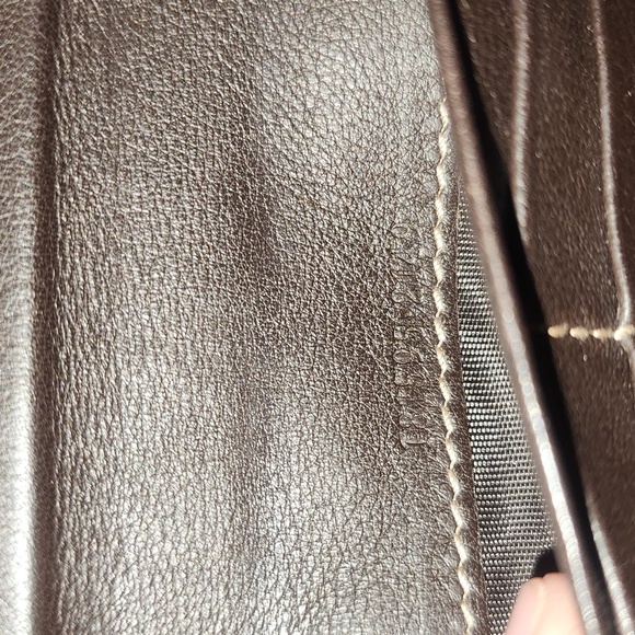 Long Wallet   GG Brown Canvas Leather Italy #1815950959 - Picture 3 of 8